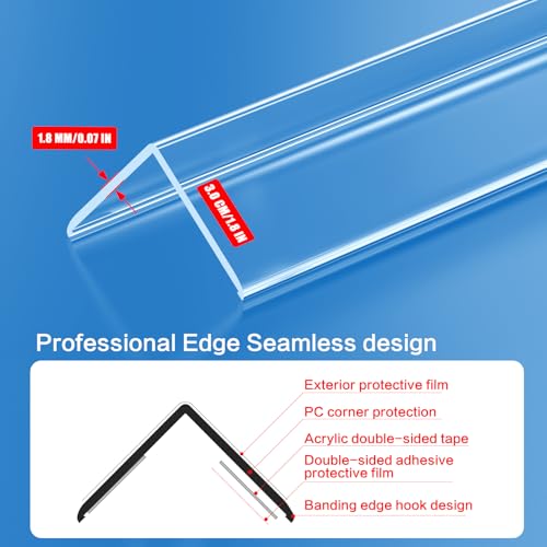 Wall Corner Protector (Clear / 39.4" X 1.18")