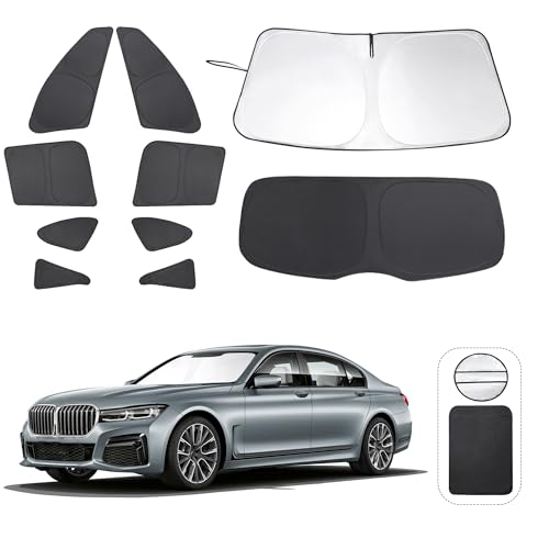 Window Shades for BMW X1 F48 2016 2017 2018 2019 2020 2021 2022 Accessories Car Side Full Windows Rear Triangular Windshield Sun Shade Sun UV Rays & Privacy Protection for Camping 10PCS (BMW X1 F48 2016 2017 2018 2019 2020 2021 2022)