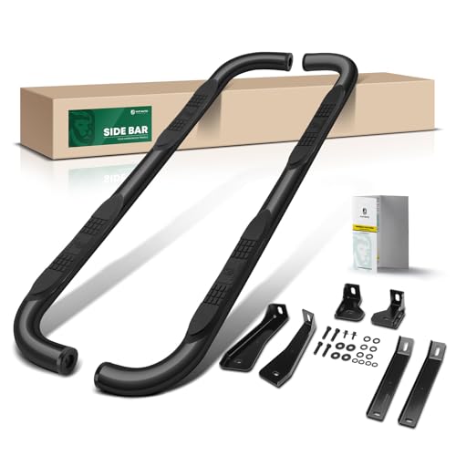 3 Inch Running Boards for Chevy & GMC (Double Cab / 3" 90-Degree Bent)