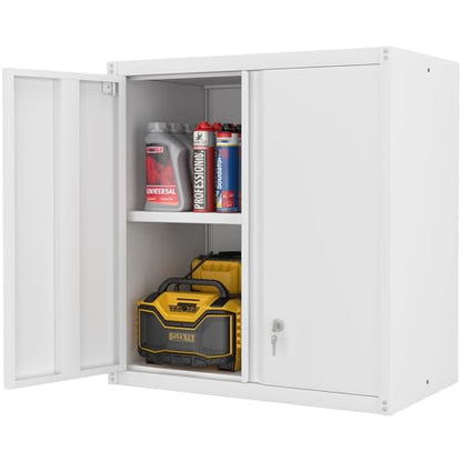 Metal Wall Cabinet (27.95"H Wall Cabinet / White)