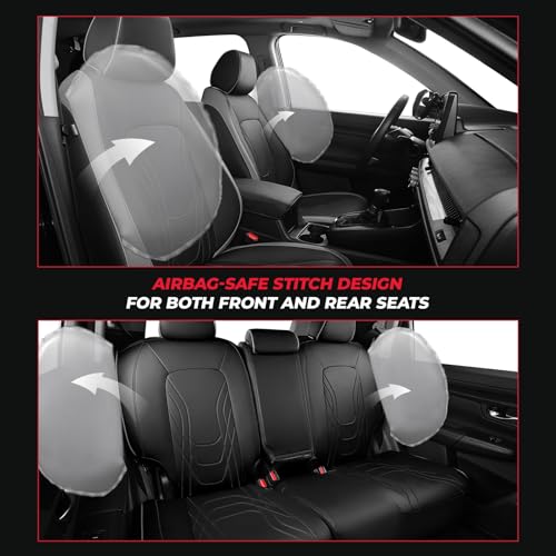 Seat Covers for 2023 (Black & Gray / CR-V 2023-2026 Full Set)