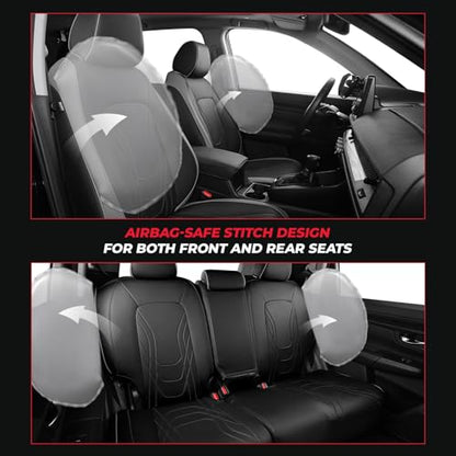 Seat Covers for 2023 (Black & Gray / CR-V 2023-2026 Full Set)