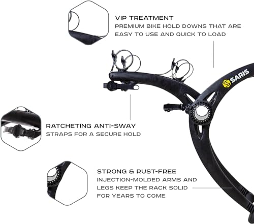 Bones Car Trunk Bicycle Rack Carrier (Bones Trunk / 2 Bike Carrier)
