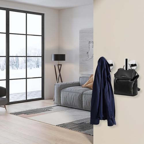 Bath Towel Hooks (Chrome Finish / 16 Pack)