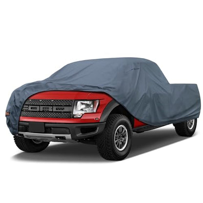 16 Layers Truck Cover Waterproof All Weather. See Truck Size Chart (4 Truck Cover / 4 Truck XXL - Max Length to 248",Max Cab to 149")