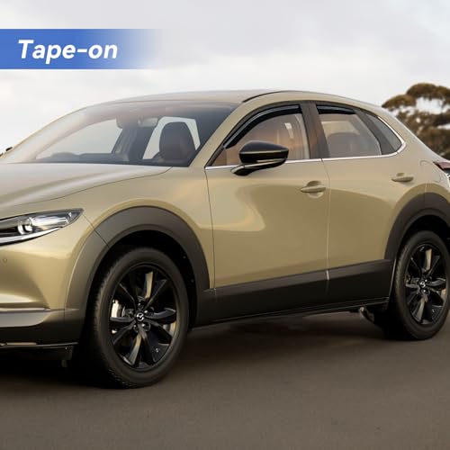 Window Visors Rain Guards for 2020 (2020-2026 Mazda CX-30)