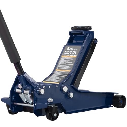 Hydraulic Floor Jack with Dual Quick Lift Pump (New Sapphire Blue / 4 Ton / 2026 New Model)