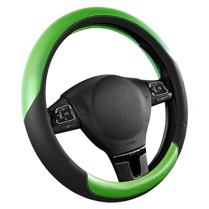 Steering Wheel Cover (Black&Green)