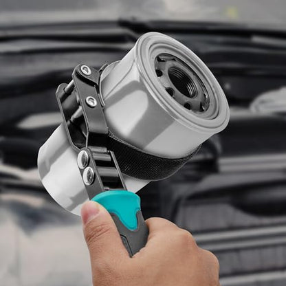 Anti Slip Small Swivel Oil Filter Wrench (Anti-slip / Small (Fits Filters 2-3/4" to 3-1/4"))