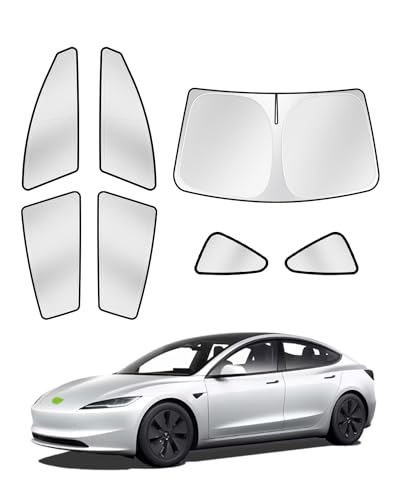 Sunshades for Tesla Model 3 2016 (Tesla Model 3 2018-Present)