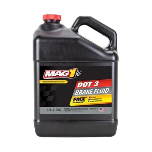 00121 DOT3 Brake Fluid (1 Gallon)