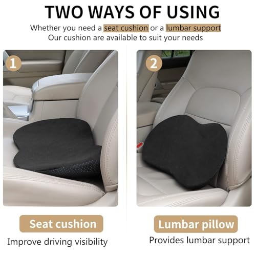 Car Seat Cushion (Classic Black)