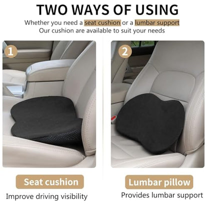 Car Seat Cushion (Classic Black)