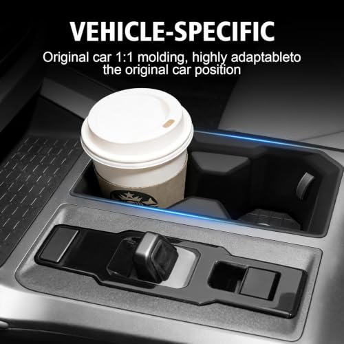Center Console Cup Holder Inserts for 2026 Toyota RAV4 Accessories (for 2026 Toyota RAV4)
