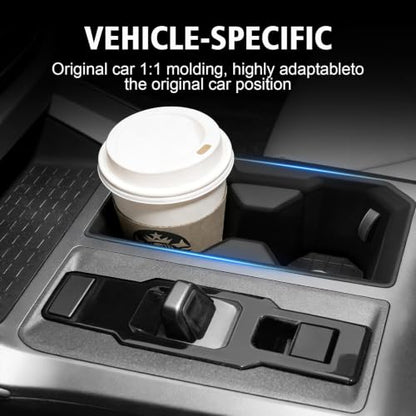 Center Console Cup Holder Inserts for 2026 Toyota RAV4 Accessories (for 2026 Toyota RAV4)