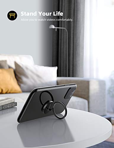 Cell Phone Ring Holder Stand (Black-01)