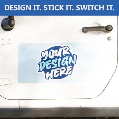Custom Car Magnet Signs for Advertising and Promotion (Custom Size)