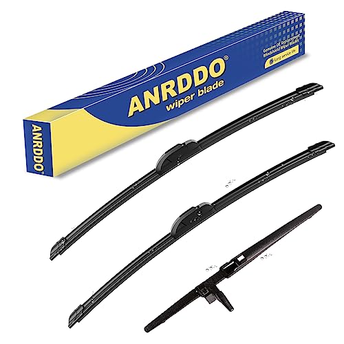 3 Wipers Replacement For 2003 (22"+20"+12" / J-HOOK)
