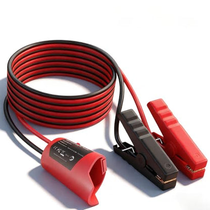 Jumper Cables Adapter for Milwaukee M12 12V Battery (2FT 8AWG)