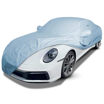 Car Cover Waterproof All Weather for 1999 (6. Porsche 911 Carrera 1999-2026 / Sky Gray)