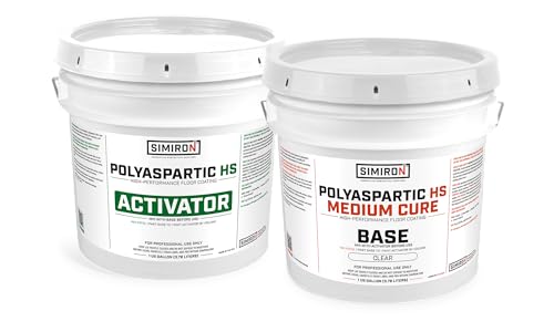 Polyaspartic High Solids Topcoat Coating System (Medium Cure)