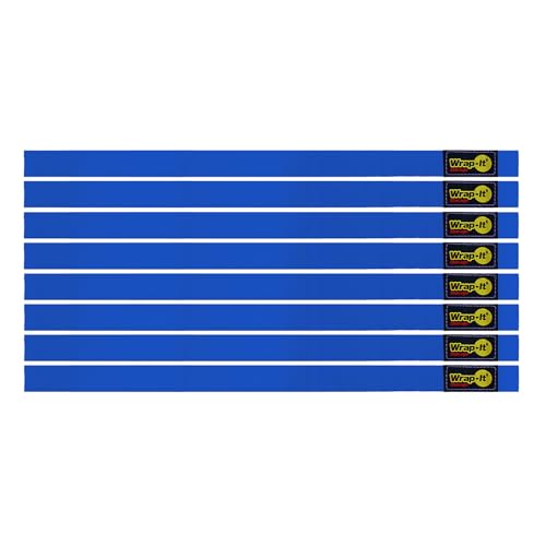 Quick Straps by Wrap (Blue / 18" (8 Pack))