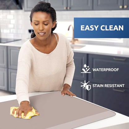 0.8" Thick Kitchen Mat Cushioned Anti Fatigue Rug Comfort Floor Mats