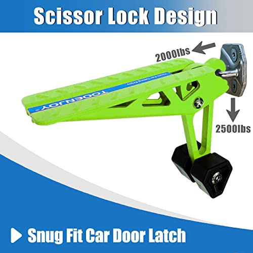 Universal Car Door Step for Car Roof Access (Green)