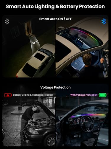 Car LED Lights Interior (Colorful 4.9ft)