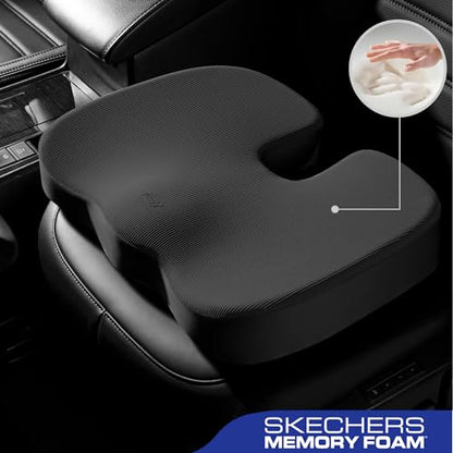 Memory Foam Seat Cushion (Black)
