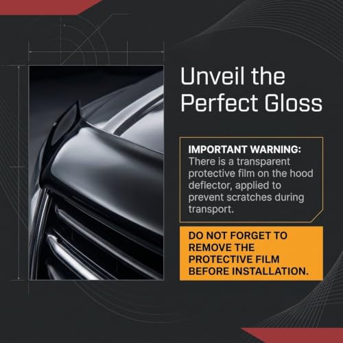 Hood Deflector Guard fits Hyundai Tucson 2016 (Tucson 16-21)