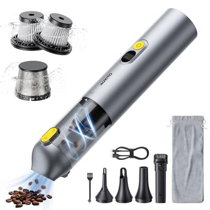 Car Vacuum Cleaner (Silver)