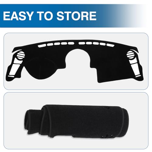 Black Dash Cover Compatible with 2010 (Soul 10-13(black))