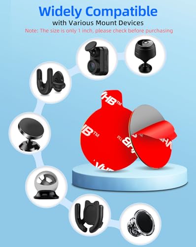 10 Pcs Sticky Adhesive Pads for Car Magnetic Phone Holder
