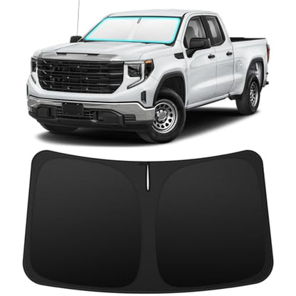 Windshield Sun Shade for Chevrolet Silverado GMC Sierra 2019