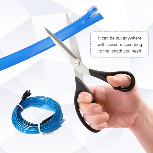 EL Wire Car LED Strip Lights (Blue / 10FT)