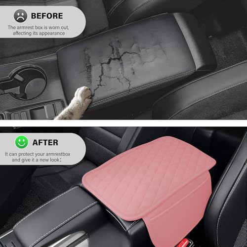 Car Center Console Cover (pink)