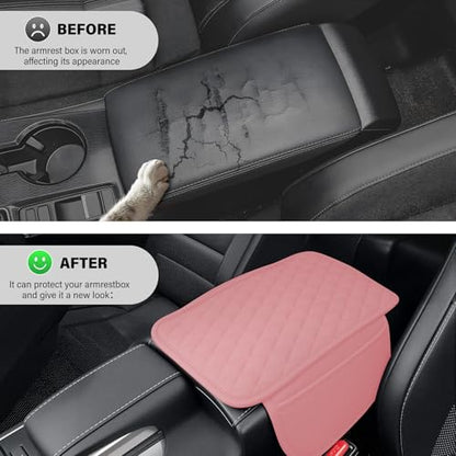Car Center Console Cover (pink)