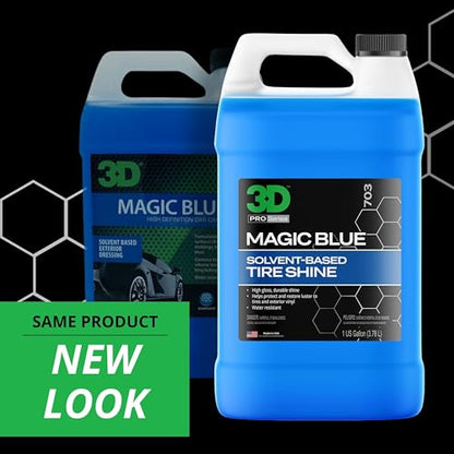 Magic Blue Tire Shine Spray (128 Fl Oz (Pack of 1))