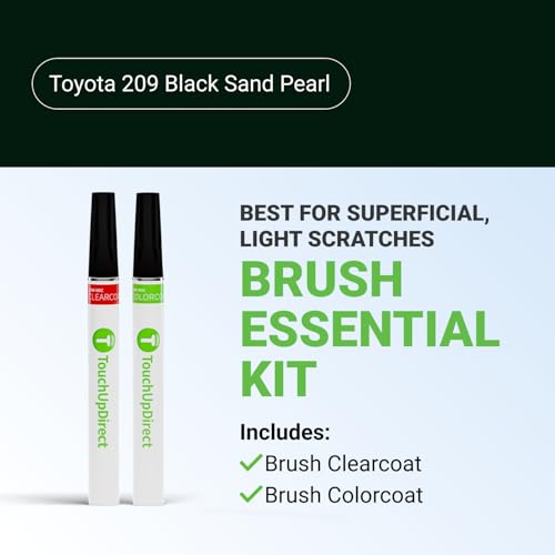 Car Paint Touch Up Brush Kit (Brush - Essential Kit / Black Sand Pearl)
