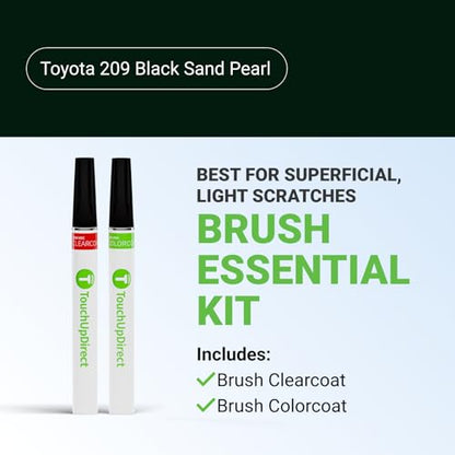 Car Paint Touch Up Brush Kit (Brush - Essential Kit / Black Sand Pearl)