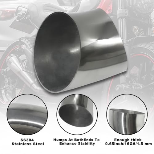 OD 3.5 inch 45 degree exhaust elbow Pipe (3.5")