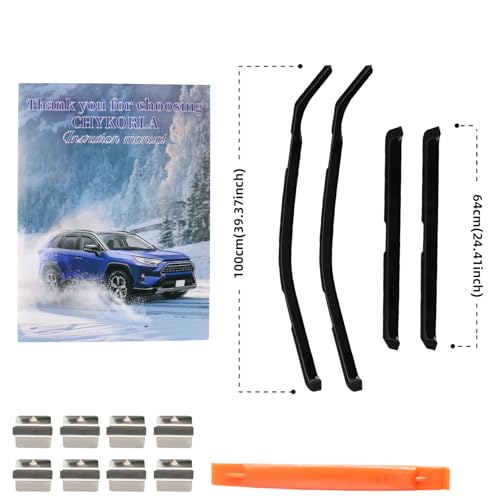 in Channel Window Visors Rain Guards Fit for Ford Explorer 2011 (Fit for 2011-2019 Explorer in Channel)