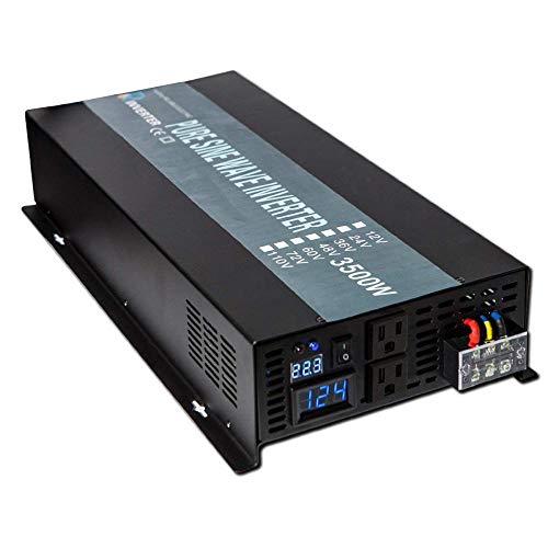 For Civil Use 24vdc to 120vac Pure Sine Wave Power Inverter dc to ac converter Power Converter (3500W 24V)