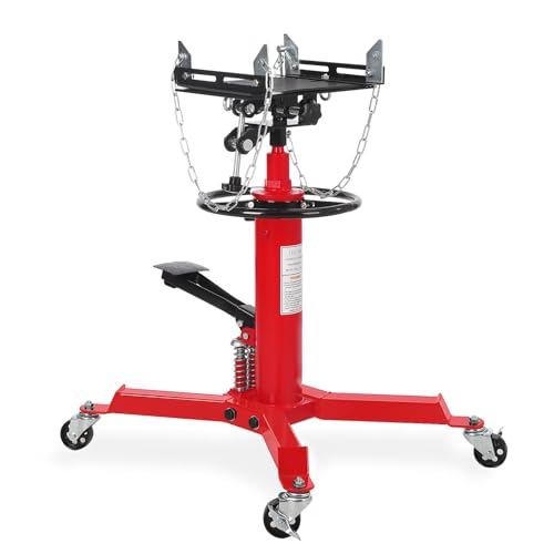Dual Plunger Hydraulic Transmission Jack 1322lbs Capacity (1322 LBS / Red)