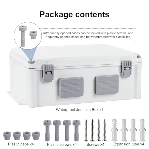 Outdoor Electrical Junction Box (15"H x 11"L x 6"W & Standard)
