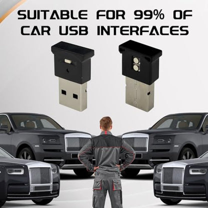 1PCS Mini USB LED Lights for Car Interior (1PCS)