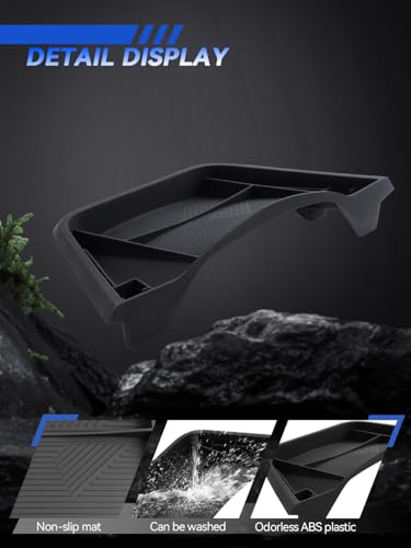 for Prius Dashboard Console Organizer 2023 2024 2025 2026 Toyota Prius Accessories Behind Screen Organizer Storage Box Console Dash Tray (for 2023-2026 Toyota Prius)
