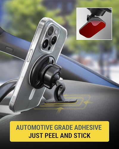 MagicMount Select MagSafe Car Mount for iPhone (Dash / Vent / 1 Pack / Black)