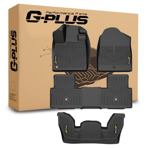 TPE Floor Mats Cargo Liner Fit Honda Pilot 2023 (23-25|Fit Honda Pilot|4PCS)